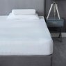 Belledorm Jersey Cotton Fitted Sheet Super King White 38cm