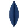 SCATTER BOX Darcy Cushion 43cm x 43cm Navy Side