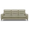Port Douglas 3.5 Seater Sofa With 3 Seat Cushions Leather Cat 15 (S)