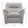 G Plan Seattle Armchair Fabric B Dimensions