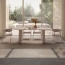 Blair Large 6 Person Dining Table Sand Lifestyle