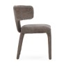 Blair Dining Chair Fabric Grey Side View