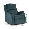 Sherborne Dakota Armchair Standard Fabric Dimensions