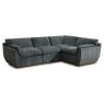 Darren 4 + Seater Modular Corner Sofa LHF/RHF Fabric Forest Night