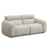 Santorini 3 Seater Sofa Fabric Costa Natural