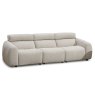 Santorini 5 Seater Sofa Fabric Costa Natural