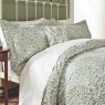 Morris & Co Willow Boughs Reversible Super King Duvet Cover Set Sage Close Up