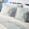 Morris & Co Willow Boughs Reversible King Duvet Cover Set China Blue Close Up