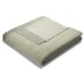 Biederlack Texture Semi Plain Throw 140cm x 180cm Green