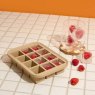 Judge Silicone Ice Cube Tray Hazelnut Lifestyle