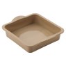 Silicone Square Cake Tin Hazelnut 20cm