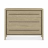 Rimini 3 Drawer Chest Of Drawers Aged Oak & Weathered Oak Front