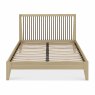 Rimini Double (135cm) Bedstead Aged Oak & Weathered Oak Front