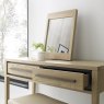 Rimini 2 Drawer Dressing Table Aged Oak & Weathered Oak Lifestyle Close Up