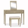 Rimini Bedroom Stool Aged Oak & Weathered Oak with Table