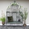 Annie Metal 3 Person Outdoor Garden Seated Arch Green