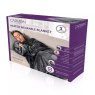 Carmen Fleece Heated Wearable Throw 155cm x 183cm Grey in Box