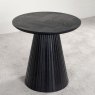 Gabriella Side/Lamp Table Black Lifestyle