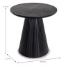 Gabriella Side/Lamp Table Black Dimensions