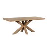 Tenby 6 Person Dining Table Rustic Oak