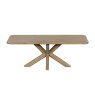 Tenby Coffee Table Rustic Oak Side View 1