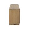Tenby 4 Door Sideboard Rustic Oak Side View