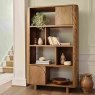Austin 2 Door Bookcase White Oak Lifestyle