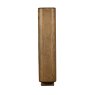 Austin 2 Door Bookcase White Oak Side View