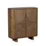 Austin 2 Door Highboard White Oak