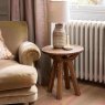 Austin Round Lamp Table White Oak Lifestyle