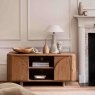 Austin 2 Door TV/Entertainment Unit White Oak Lifestyle