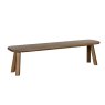 Austin 3 Person Dining Bench White Oak