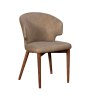 Rory Dining Chair Faux Suede Taupe