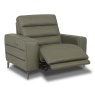 Angus Electric Reclining Large Armchair With USB Port Leather Cat 20 BX & NW