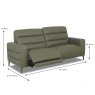 Angus Electric Reclining 2 Seater Sofa With USB Port Leather Cat 20 BX & NW Dimensions