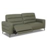 Angus Electric Reclining 2.5 Seater Sofa With USB Port Leather Cat 20 BX & NW
