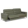 Angus Electric Reclining 3 Seater Sofa With USB Port Leather Cat 20 BX & NW