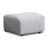 Santorini Footstool Fabric Costa Silk