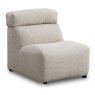 Santorini Swivel Armchair Fabric Costa Natural