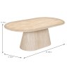 Charlotte 6 Person Oval Dining Table Marble Dimensions