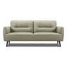 Cortina 3 Seater Sofa Leather Category 10 (S) Celadon Green Front