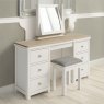 Harry 3 + 3 Drawer Dressing Table Cashmere & Oak Lifestyle