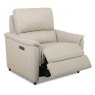 Ladina Electric Reclining Armchair With Adjustable Lumbar & Headrest Fabric