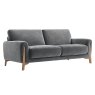 Kristina 3 Seater Sofa With 2 Seat Cushions Fabric Category 30 Ansell Basalt