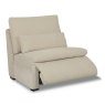 Valais Modular Electric Reclining 1.5 Seater Armless Unit Fabric 