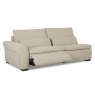 Valais Modular Electric Reclining 3 Seater With 1 Recliner Arm LHF Fabric 