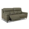 Caracu Electric Reclining 3 Seater Sofa With USB Port Leather Category 30 NP