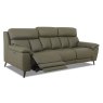Caracu Electric Reclining 3.5 Seater Sofa With USB Port Leather Category 30 NP