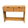 Bay Large 2 Drawer Console Table Front