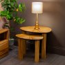 Rachel Nest Of Tables Ginger Teak (Set of 2) Lifestyle